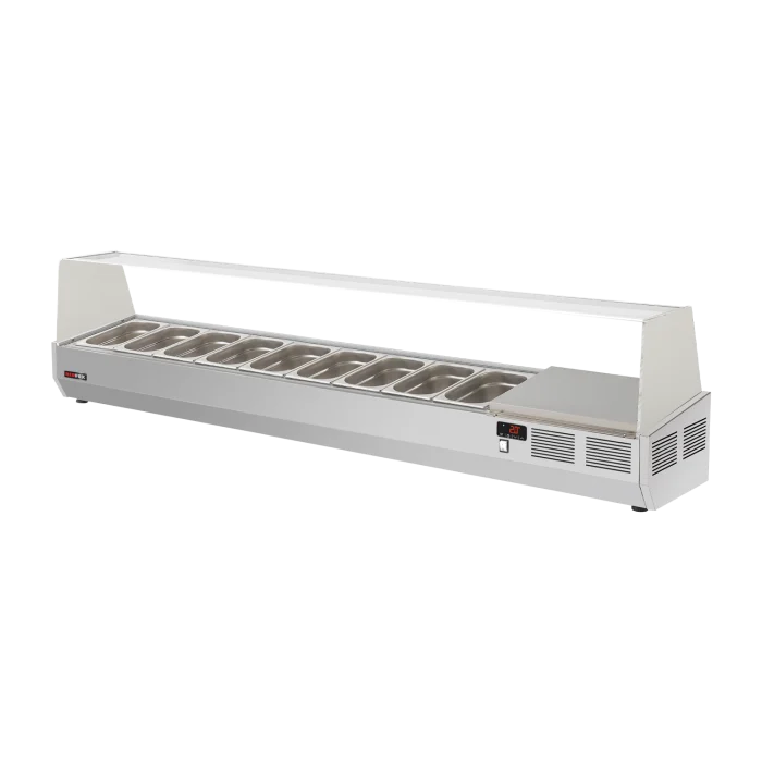 Cooling display 200 cm GN 1/4 pro RTP 3D | Line - RCH 4200 - Image 1