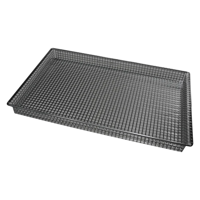 Chips grid for steam convection oven GN 1/1 - 40 stainless steel | Line - RF - Koš frit. konvektomat GN 1/1 - 40 - Image 1