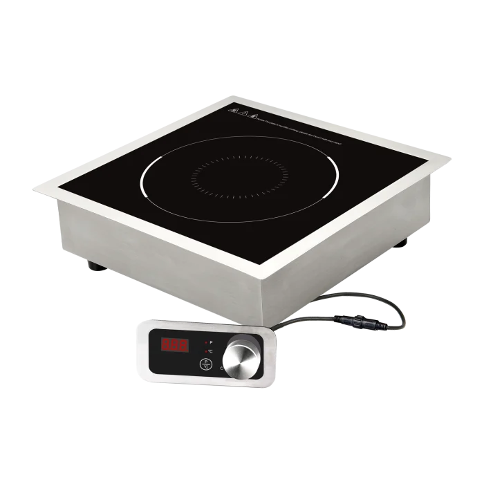Induction cooker drop-in el. 9 power levels manual control panel 230 V | Line - RIB 3521 EB - Image 1