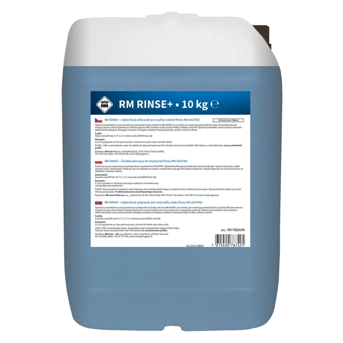 Rinse Aid for professional dishwashers 10 kg | RM + Line - RM Rinse+ 10 kg - Image 1