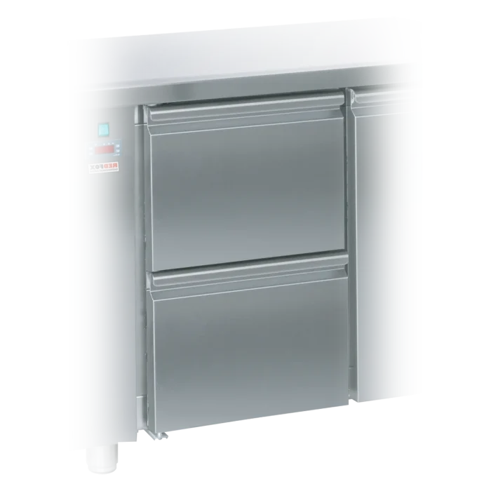 Drawer set 2 drawers for counters RT, RF next to cooling unit | Line - RT ZA - Image 1