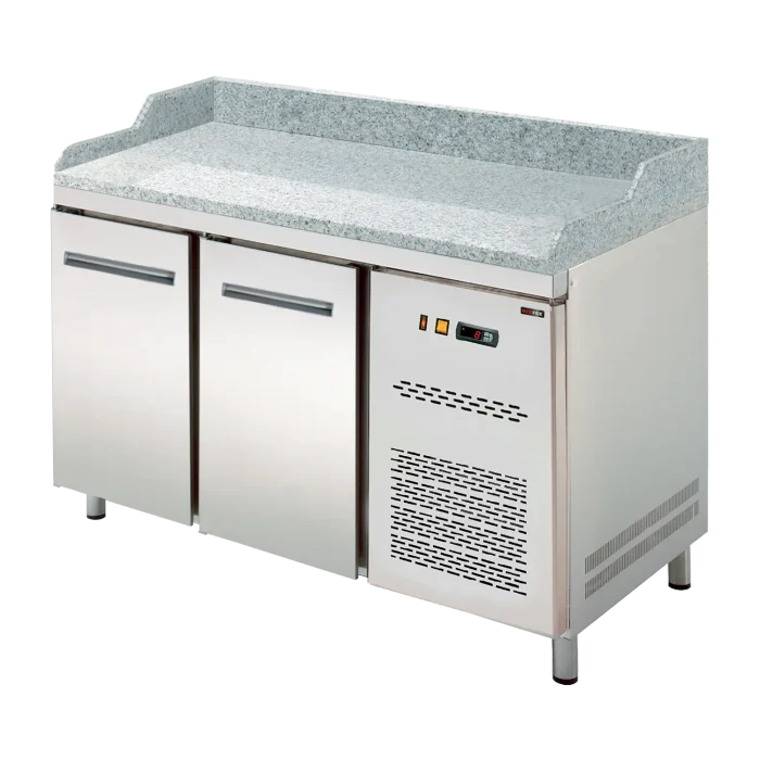 Cooling counter GN 1/1, pizza, 2 door, without display | Line - RTP 2D - Image 1