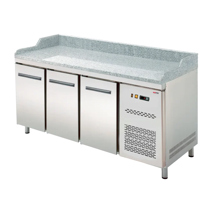 Cooling counter GN 1/1 pizza 2x door, 7x drawer | Line - RTP 3D-2D7ZN - Image 1