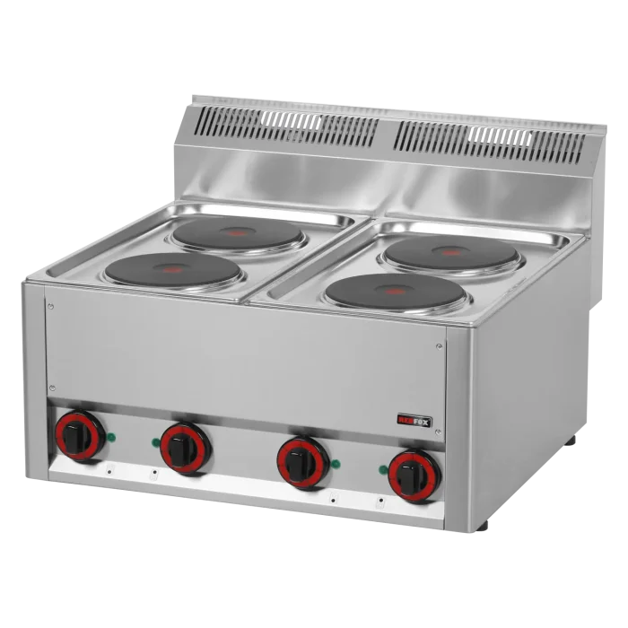 Cooking range electric 4x plate without cabinet 400 V | Line - SP 60 ELS - Image 1