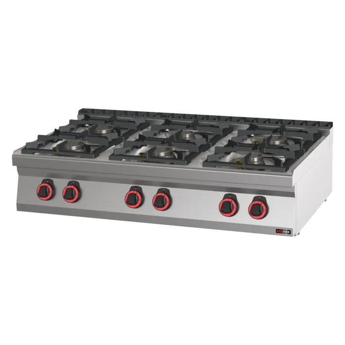 Cooking range gas 6x burner without cabinet | Line - SP 70/012 G - Image 1