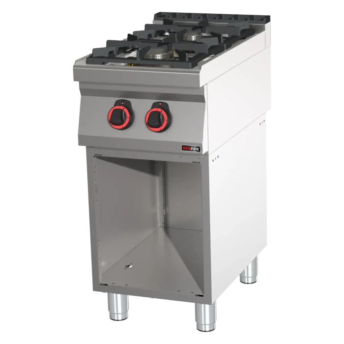 Cooking range gas 2x burner on open cabinet | Line - SP 70/40 G - Image 1