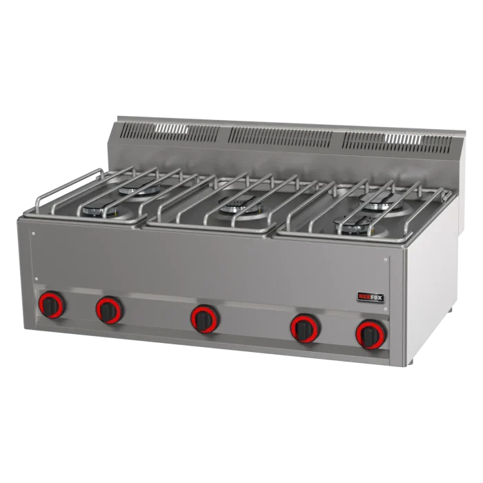 Cooking range gas 5x burner without cabinet | Line - SP 90/5 GL - Image 1