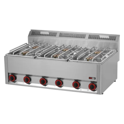 Cooking range gas 6x burner without cabinet | Line - SP 90 GLS