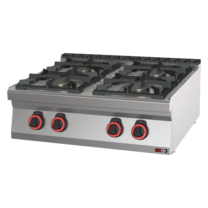 Cooking range gas 4x burner ECO without cabinet | Line - SPB 70/08 G - Image 1