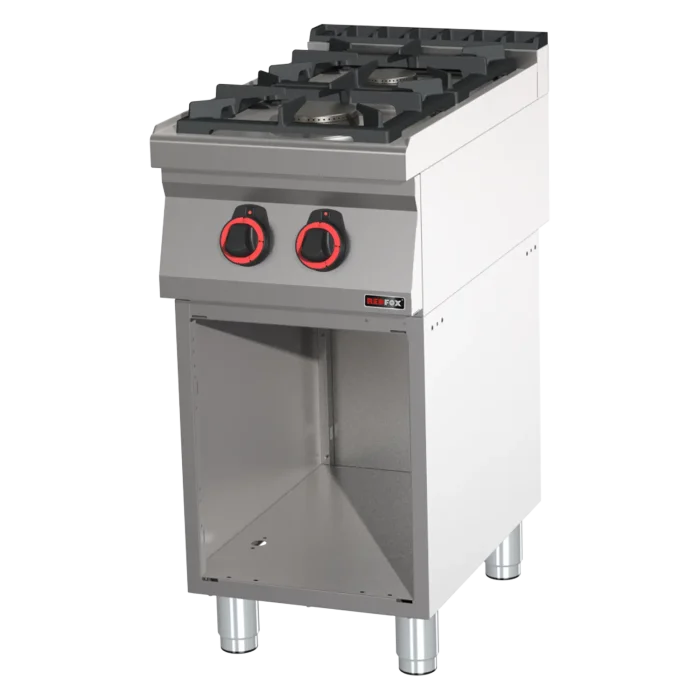 Cooking range gas 2x burner ECO on open cabinet | Line - SPB 70/40 G - Image 1