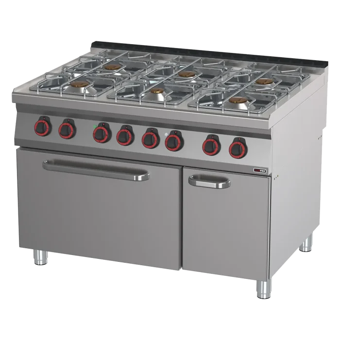 Cooking range gas with oven 2/1 | Line - SPT 90/120-21 GE - Image 1