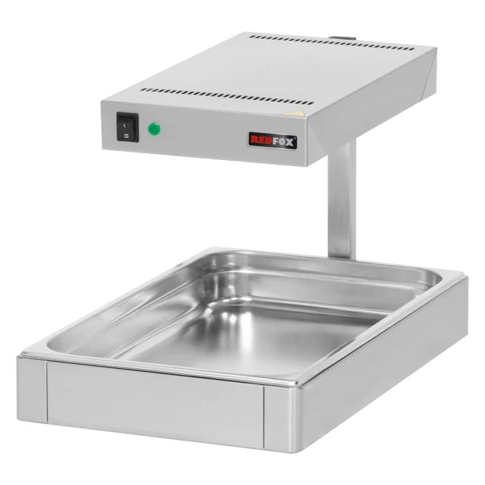 Chip dump scuttle heating from above infrared heat lamp | Line - UHL 11 - Image 1