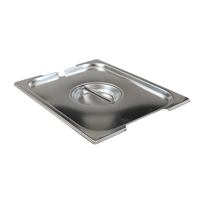 Lid GN 1/2 notched for spoon handles stainless steel | Line - VGN 1/2 NU - Image 1