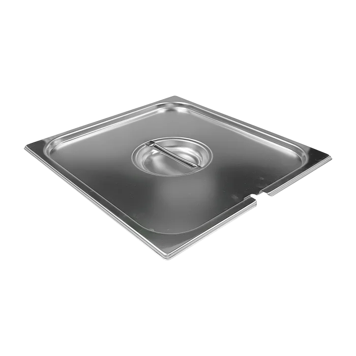 Lid GN 2/3 notched for spoon stainless steel | Line - VGN 2/3 N - Image 1