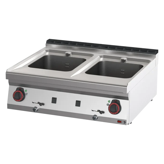 Pasta cooker electric 16 + 16 l without cabinet 400 V | Line - VT 70/08 E - Image 1