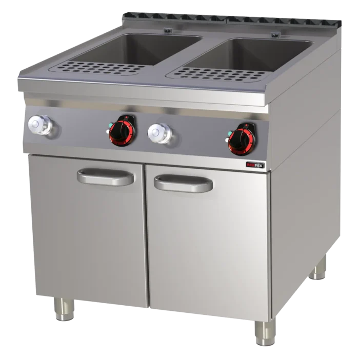 Pasta cooker electric 33 + 33 l with cabinet 400 V | Line - VT 90/80 E - Image 1